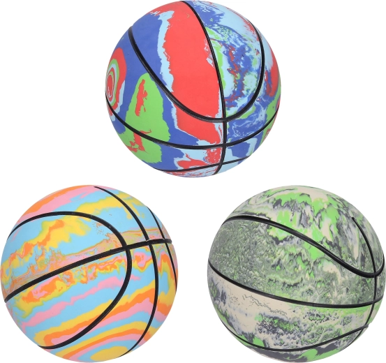 Rainbow Basketball 9 cm - 1 piece