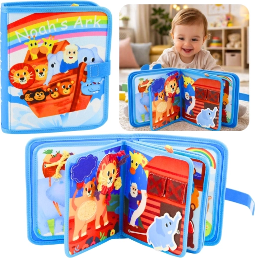 Sensory Felt Book Noah’s Ark 3D for Children