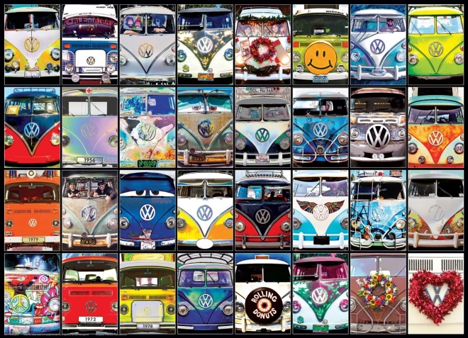 Puzle EUROGRAPHICS VW Cool Faces 1000 gabali