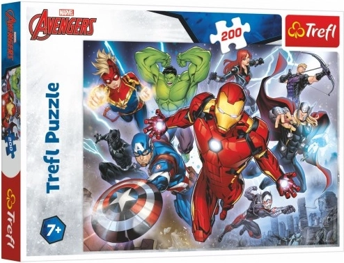 Puzle Marvel Avengers 200 gabali Trefl