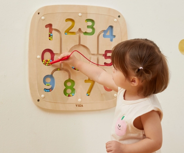 Practical wall-mounted toy