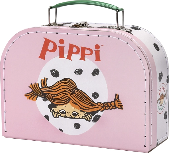 Bērnu rozā čemodāniņš Pippi