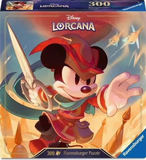 Ravensburger puzle Disney Lorcana: Mikipele – drosmīgais drēbnieks, 300 detaļas
