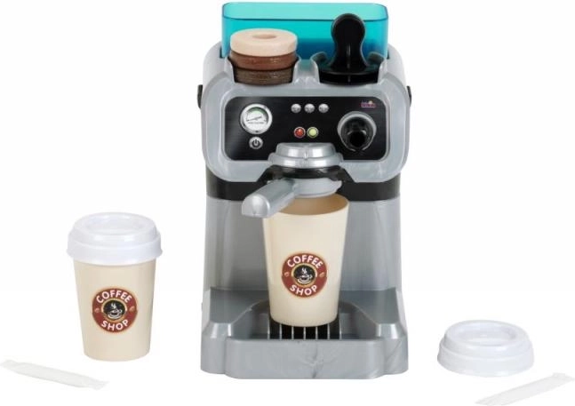 Baristu komplekts ar bērnu espresso kafijas automātu