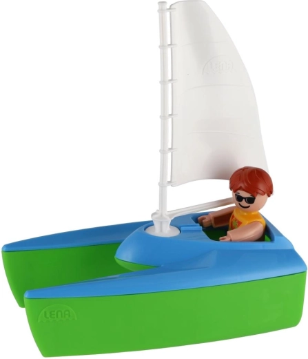 Two Boats with Figures