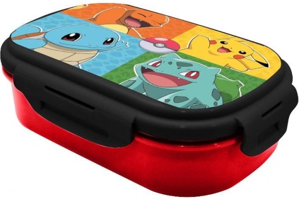 Uzkodu kārbiņa ar dakšiņas–karotes piederumu POKÉMON no KiDS Licensing