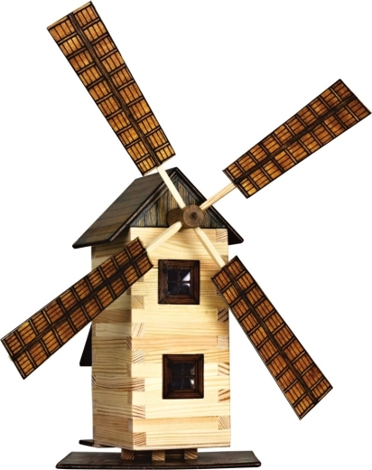 Walachia Wooden Glue-Together Windmill Model Kit