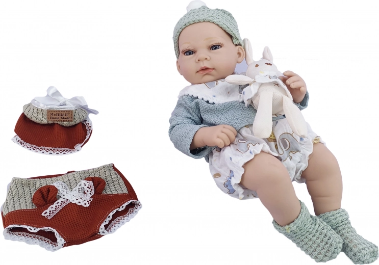 Leļļu mazulis ar piederumiem 40 cm