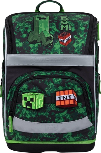 School Satchel Baagl Zippy Plus MINECRAFT Boom