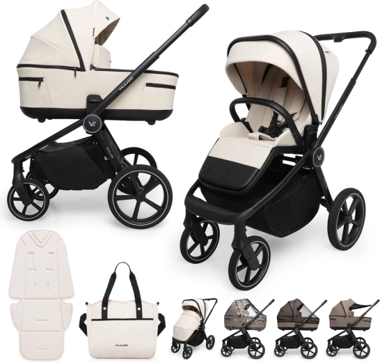 Muuvo Five kombinētie rati 2v1 desert sand
