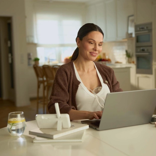 Hands-free pumping at home and on the go
