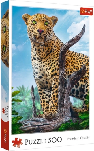 Puzle 500 gab. – Savvaļas leopards