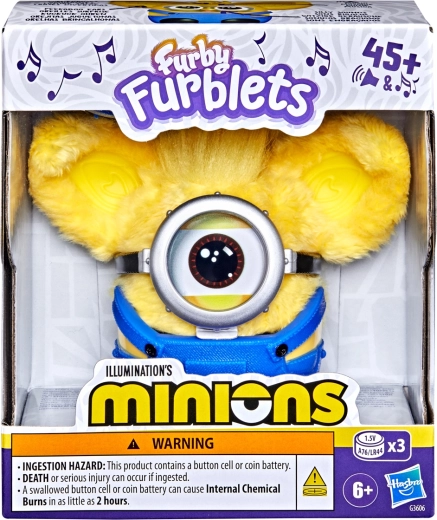 Hasbro Furby furblet minions interactive plush toy - 1 piece