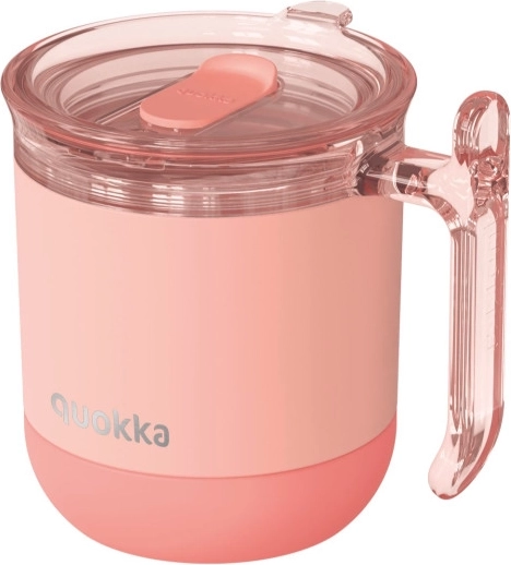 Termokrūze Quokka Wave peachy pink rozā 260 ml
