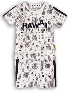Dirkje two-piece kids' set Lifeguard Hawaii white/navy