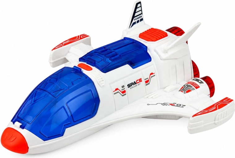 Space shuttle for space flight and return to base