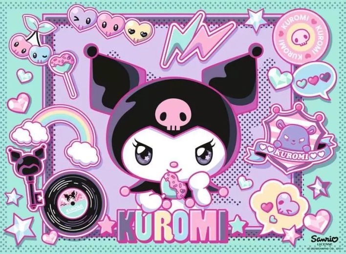 Ravensburger puzzle Kuromi XXL 100 pieces