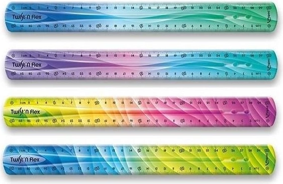 Maped lineāls Twist'n Flex varavīksnes krāsās 30 cm