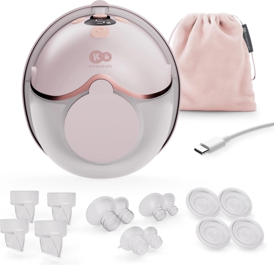 Hands-free portable pump for active moms