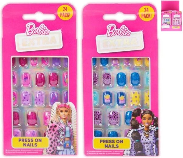 BARBIE uzlīmējamo nagu komplekts bērniem