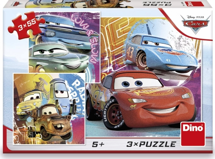 Trīs dažādi CARS attēli vienā iepakojumā