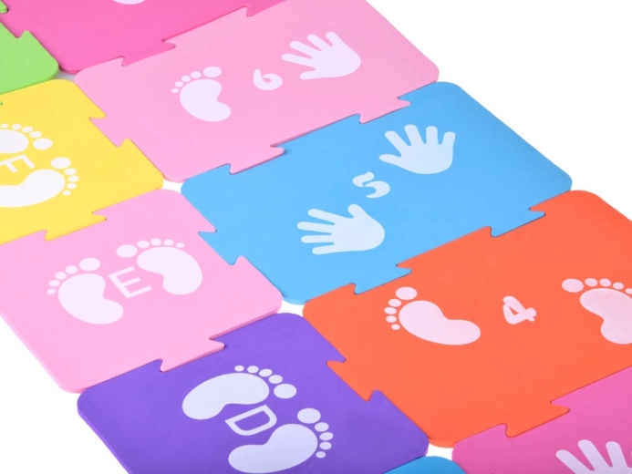 Learning numbers and letters through movement