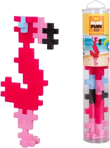 Plus-Plus BIG tūbiņa Flamingo