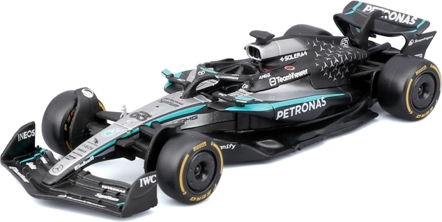 Bburago Formula 1 modelis Mercedes-AMG Petronas W16 2025 George Russell 1:43