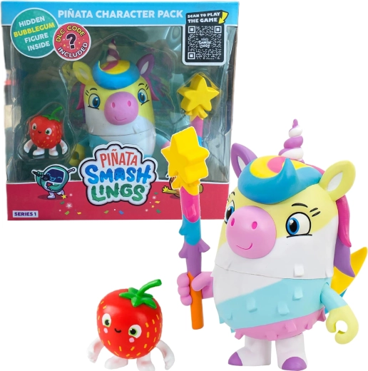 Pinata Smashlings vienradzis Luna ar pinjatu un 2 figūriņām