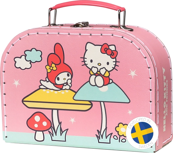 Bērnu koferītis Hello Kitty rotaļlietu glabāšanai 20 cm