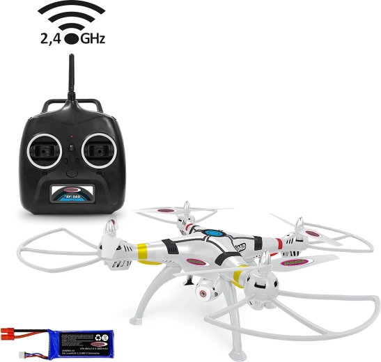 Jamara Payload Altitude RC drons ar Wi‑Fi FPV HD kameru 720p