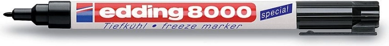 Marķieris saldētavai edding 8000, melns