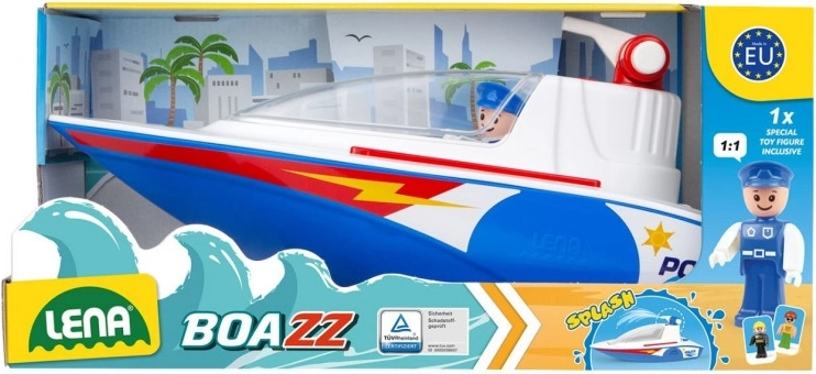 LENA police boat with pump for water play