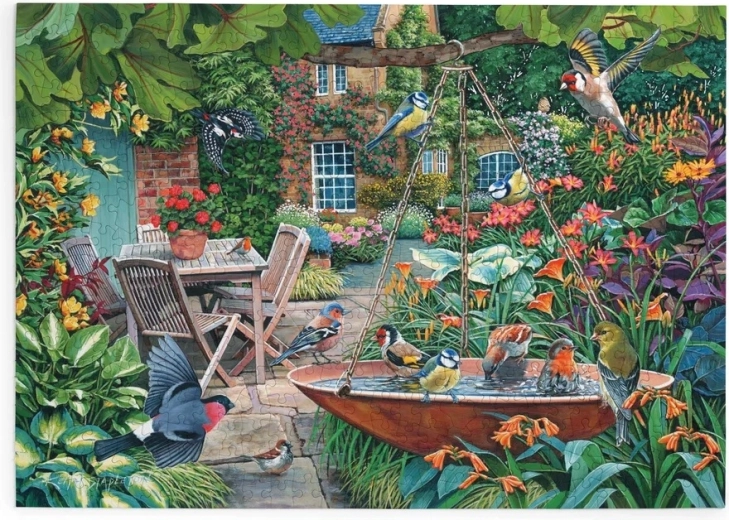 House of Puzzles puzle “Putni pie dzirdinātavas”, 500 lieli gabaliņi