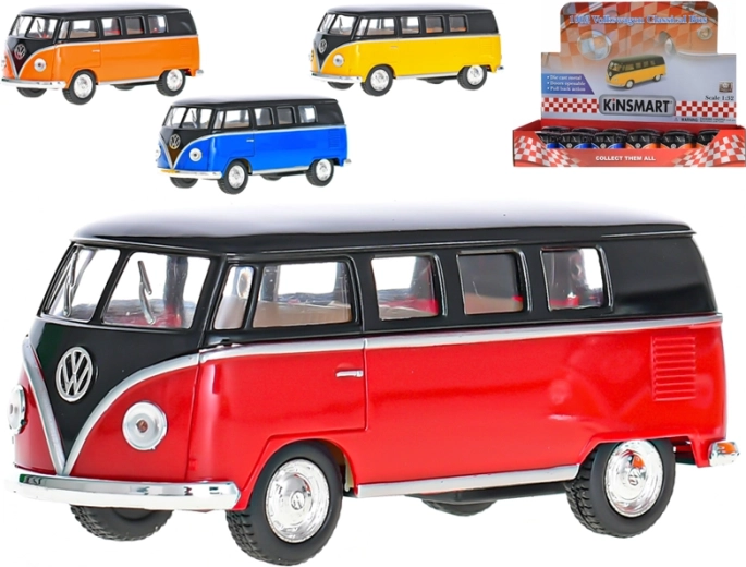 Metāla autobusa modelis Volkswagen Classical 1962 1:32