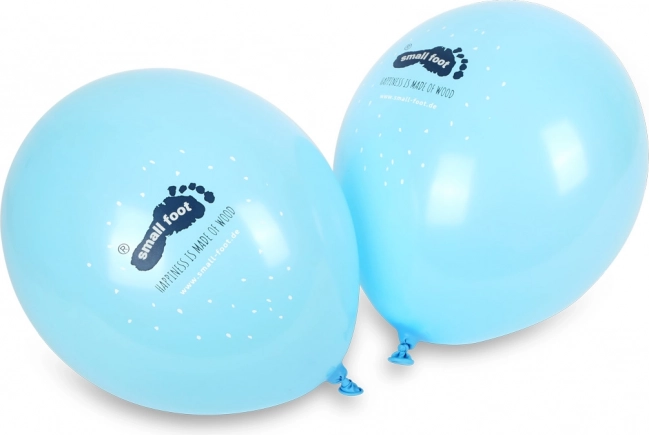 Small foot reklāmas baloni no dabīgā lateksa 10 gab.