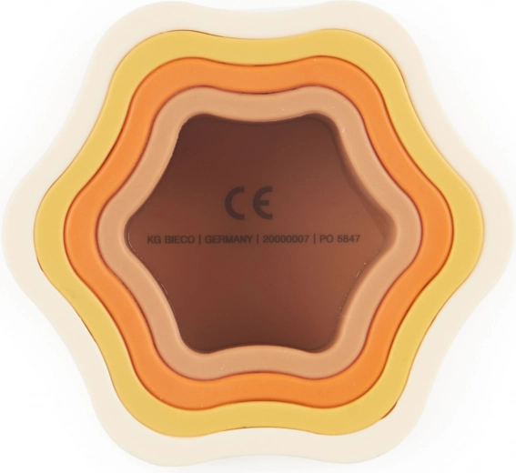 Bieco silikona kraujamais ziediņš Chocolate Bliss