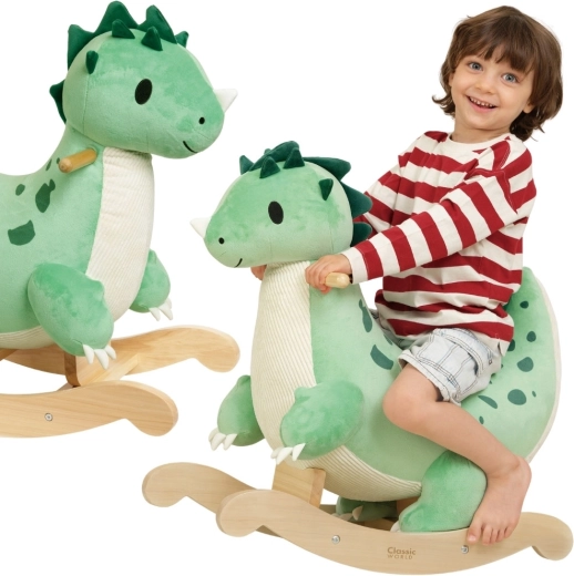 Classic World Plush Rocking Dinosaur