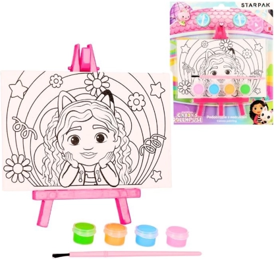 Gleznošana uz audekla Gabby's Dollhouse – 1 gab.