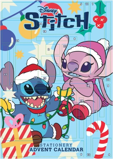 Lilo un Stitch kancelejas preču adventes kalendārs