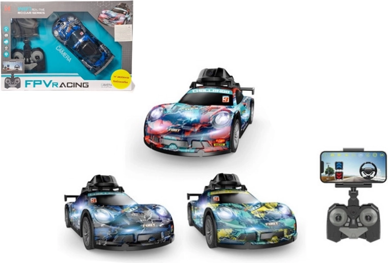 Sporta tālvadības auto ar Wi‑Fi kameru