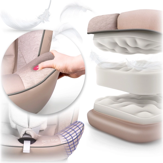 Komfortabls polsterējums un ergonomika