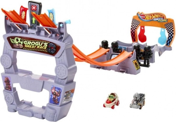 Hot Wheels RacerVerse Star Wars Grogu’s Great Race sacīkšu trase