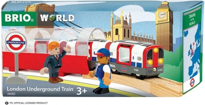 Brio World London Underground – train with lights and sounds