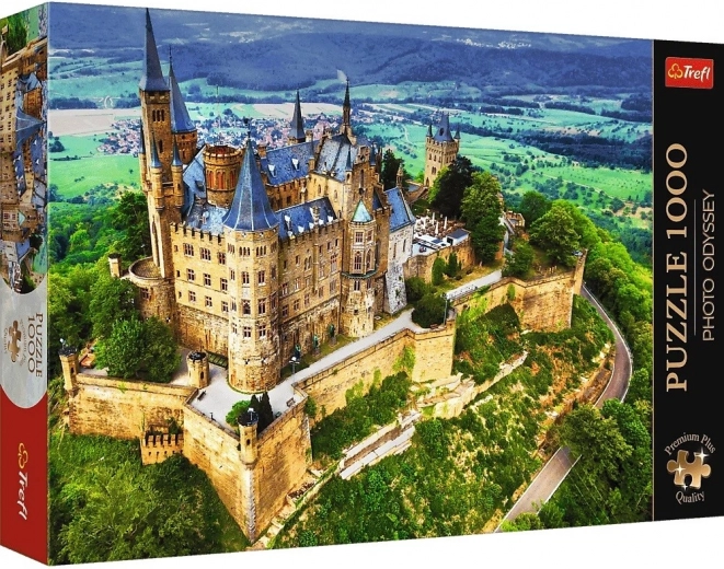 TREFL Premium Plus Photo Odyssey Puzzle – Hohenzollern Castle, Germany (1000 pieces)