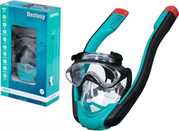 Bestway Flowtech snorkelēšanas maska pieaugušajiem S/M
