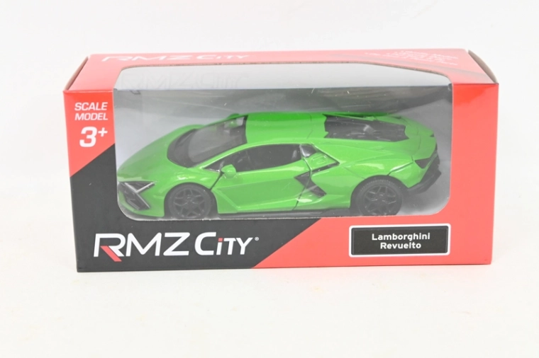 Automašīnas modelis Lamborghini Revuelto 2024 zaļā krāsā