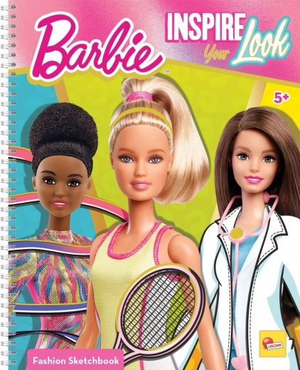 Skicēšanas grāmatiņa Barbie: iedvesmo savu stilu