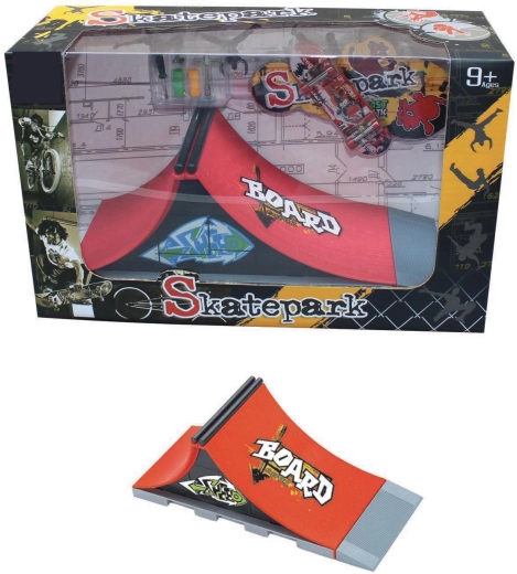 Skeitparks ar skeitbordu – 6 varianti