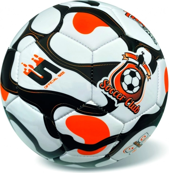 Leather Football Ball Fluo Size 5